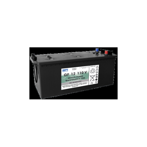 GF12110V Sonnenschein Gel Traction Battery GF-V, 12V 116Ah, 1 Year Warranty